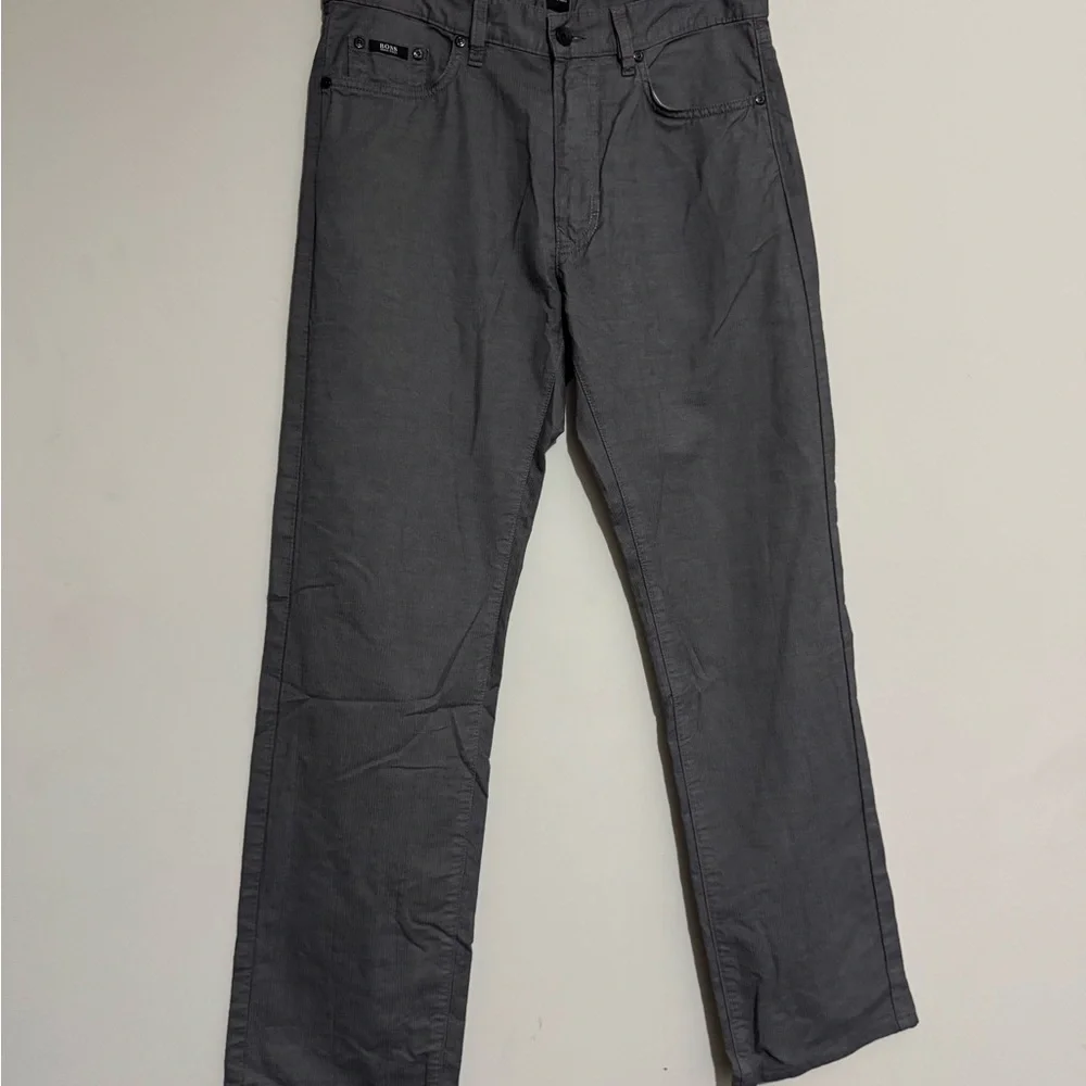 🕶️HUGO BOSS👖NEW WITHOUT🙍🏻‍♂️Gray Dress Pants for Men,🕶️